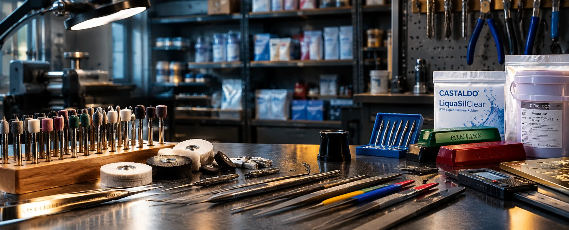 Jewellery manufacturing workshop
